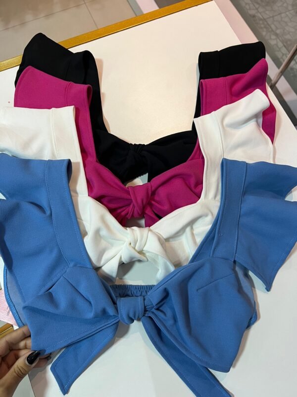 CROPPED CREPE LAÇO - Image 2